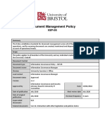 Document Management Policy