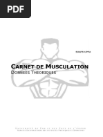 Carnet Musculation Données Théoriques 212v2