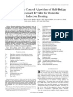 Load-Adaptive Control Algorithm of Half-Bridge Series Resonant Inverter For Domestic Induction Heating