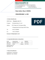 MSDS PH. Acid 85% 