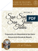 Novena en Honor A San Simon y San Judas Tadeo