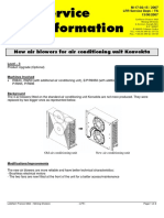 Service Information: New Air Blowers For Air Conditioning Unit Konvekta