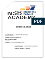 CB Mock Test