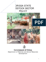 Orissa State Livestock Sector Policy