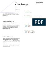 Learn Intermediate CSS - Learn Responsive Design Cheatsheet - Codecademy