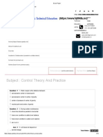 Control Theory & Practice