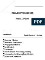 Mobile Network Design: Mobile Comunication Division CPO/MND/RAD2aTRA - ppt/03-05-97/ 1