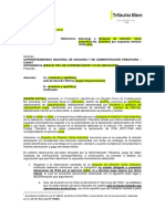 C010. Modelo Descargo Inconsistencia ITAN - Por Estar en Etapa Pre-Operativa-Inmobiliaria