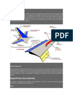 Superficies de Control Primarias y Secundarias 2