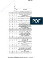 Section 7 Fault Codes