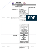 Two Week Learning Plan Science