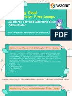 2022 Free Salesforce Marketing Cloud Administrator Exam Dumps