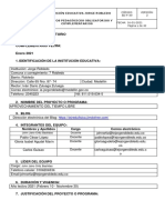 El Proyecto de Aprovechamiento Del Tiempo Libre 2021