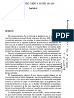 El Parlamentarismo Chileno y Su Crisis - Millar