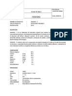 Ficha Técnica Fósforo Granulado