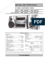 Toshiba MS-6603, MS-6606, MS-6610, MS-6540, MS-6542, MS-6544