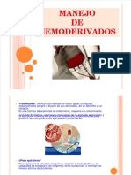 Fdocuments - Es - Manejo de Hemoderivados