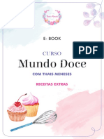 Ebook Curso Mundo Doce (Receitas Extras)