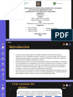 Administración de La Caja y Valores Negociables