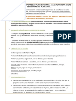 Fundamentación Plan Anual Matematica 4to. Todos Pueden Aprender. Plan Matematica