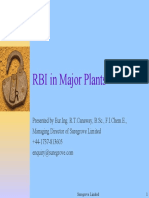 RBI in Major Plants