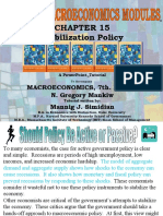 Stabilization Policy: MACROECONOMICS, 7th. Edition N. Gregory Mankiw Mannig J. Simidian