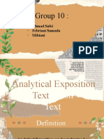 Analytical Exposition Text