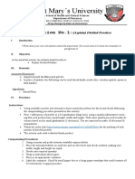 Activity 1 - Aspirin Divided Powders 2021