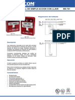 701u Estacion Manual Doble Acción Mircom