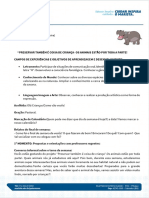 1° ANO Roteiro 18 A 22-10 - ANIMAIS DAS SAVANAS 1