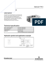 DANFOSS TR 3 Trothelvalve Block