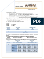 Bio 12 - Barreiro - Teste 1 - Isabel Lopes CC