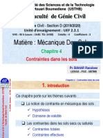 1590776596246 - Chapitre 4 - Contraintes dans les sols.pdf · إصدار ‏١‏