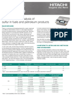 LAB-X5000: LAB-X5000 For Analysis of Sulfur in Fuels and Petroleum Products