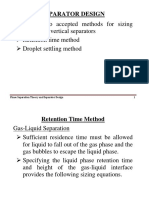 Module 4 - Phase Separation Theory and Separator Design - Lect