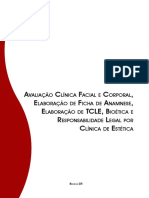 Avaliacao Clinica Facial e Corporal Elaboracao de Ficha de Anamnese Elaboracao