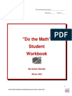 Do The Math Workbook