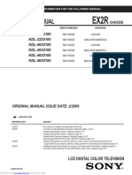 Service Manual: KDL-32S5100 KDL-32S5100 KDL-40S5100 KDL-40S5100 KDL-46S5100 KDL-46S5100