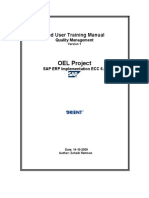 OEL Project: End User Training Manual