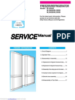 Freezer/Refrigerator: Model: RL39WB RL36EB/RL39EB RL36SB/RL39SB