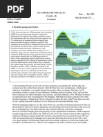 9th Worksheet