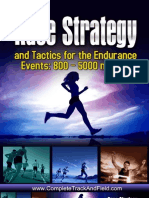 Middle Distance Running Race Strategy