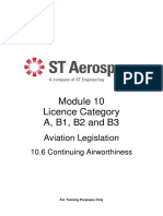 10.6 Continuing Airworthiness