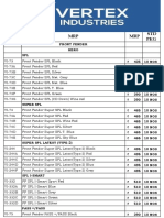 Updated Vertex MRP