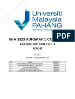 Group Report (Automatic Control Lab Project 2 of 3)