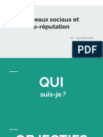 Réseaux Sociaux Et E-Réputation