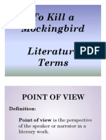 Literature Terms Power Point