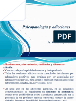 Psicopatologia y Adicciones