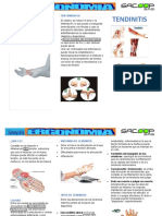 Folleto Tendinitis