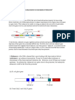 Enhancer: Q1) What Is Role of Enhancers and Promoters in Transcription of Eukaryotes? Ans